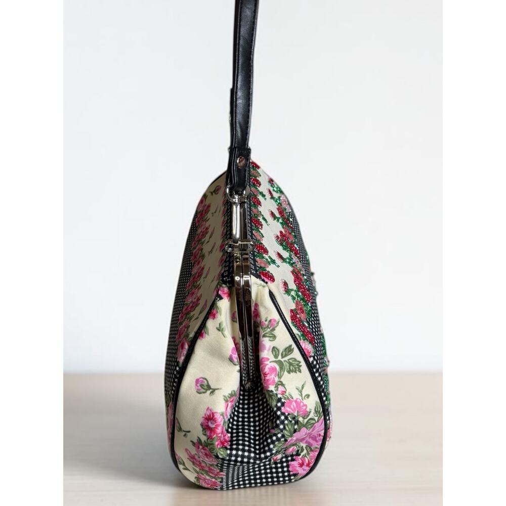 Y2K Isabella Fiore Beaded Floral Bag - Picture 4 of 12